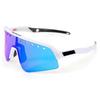Cycling glasses, windproof polarized sports glasses, unisex outdoor dust-proof half-frame sunglasses