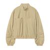 2026 spring new European and American cross-border women's clothing street fashion washed poplin jacket w018 1793