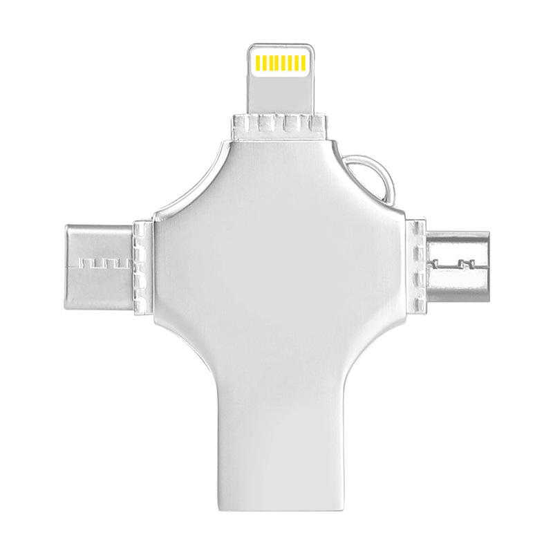 Metall Handy 4-in-1 USB 3.0 Typ-C Adapter 32G/64G Geschenk