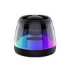 Outdoor Magnetic Bluetooth Speaker Wireless Portable Mini Travel Stereo Speaker with RGB Color Light and Phone Holder for Ios