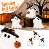 Cute Figurine Halloween Party Decoration, Desktop Tabletop Shelf Ornament for Home, Holiday Décor