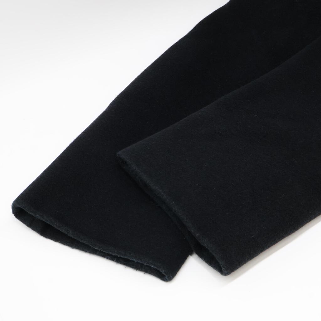 MAX&Co. Navy wool angora soutien collar coat coat 36 blackUsed