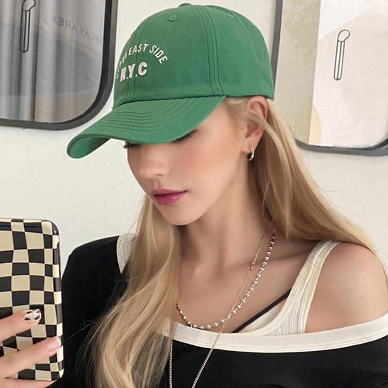 

Женская и мужская шляпа Snapback Бейсбольная кепка Унисекс Спортивная уличная шляпа с вышивкой букв Однотонная фуражка Повседневная кепка Синий Зеленый Коричневый