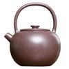 Yixing Zisha Purple Clay Teapot with Lifting Handle