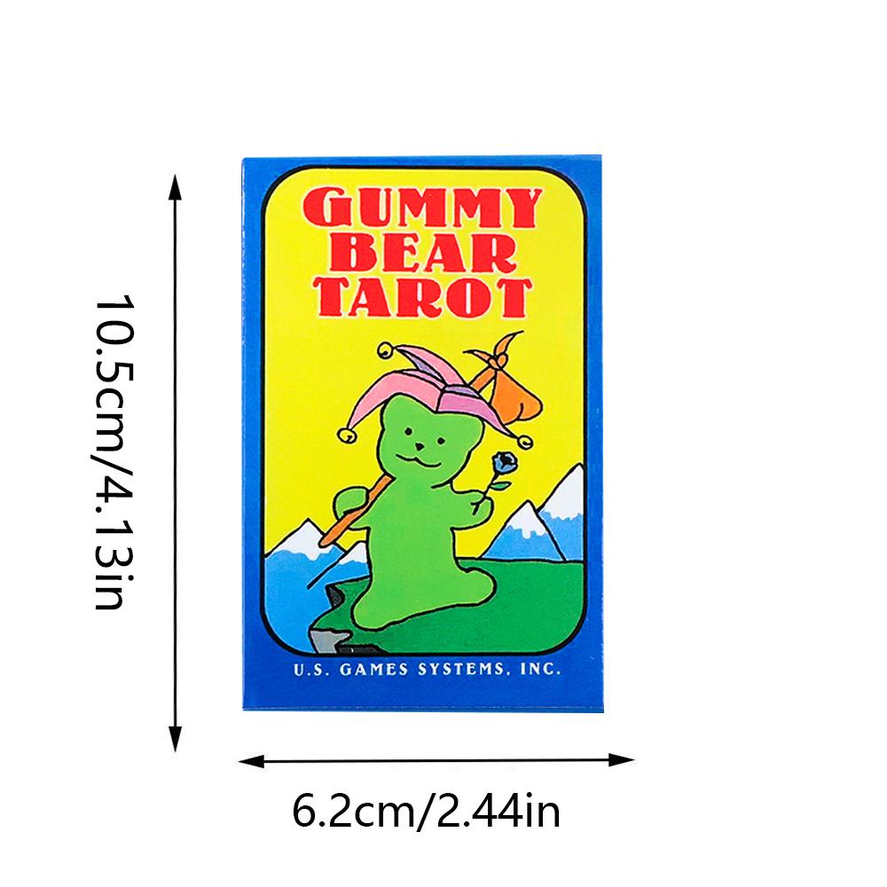 Tarot cards of gummy bear oracle deck board games