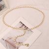 Chain Belt Female Waist Metal Belts For Women Luxury Tassel Thin Waistband Dress Coat Adjustable Corset
