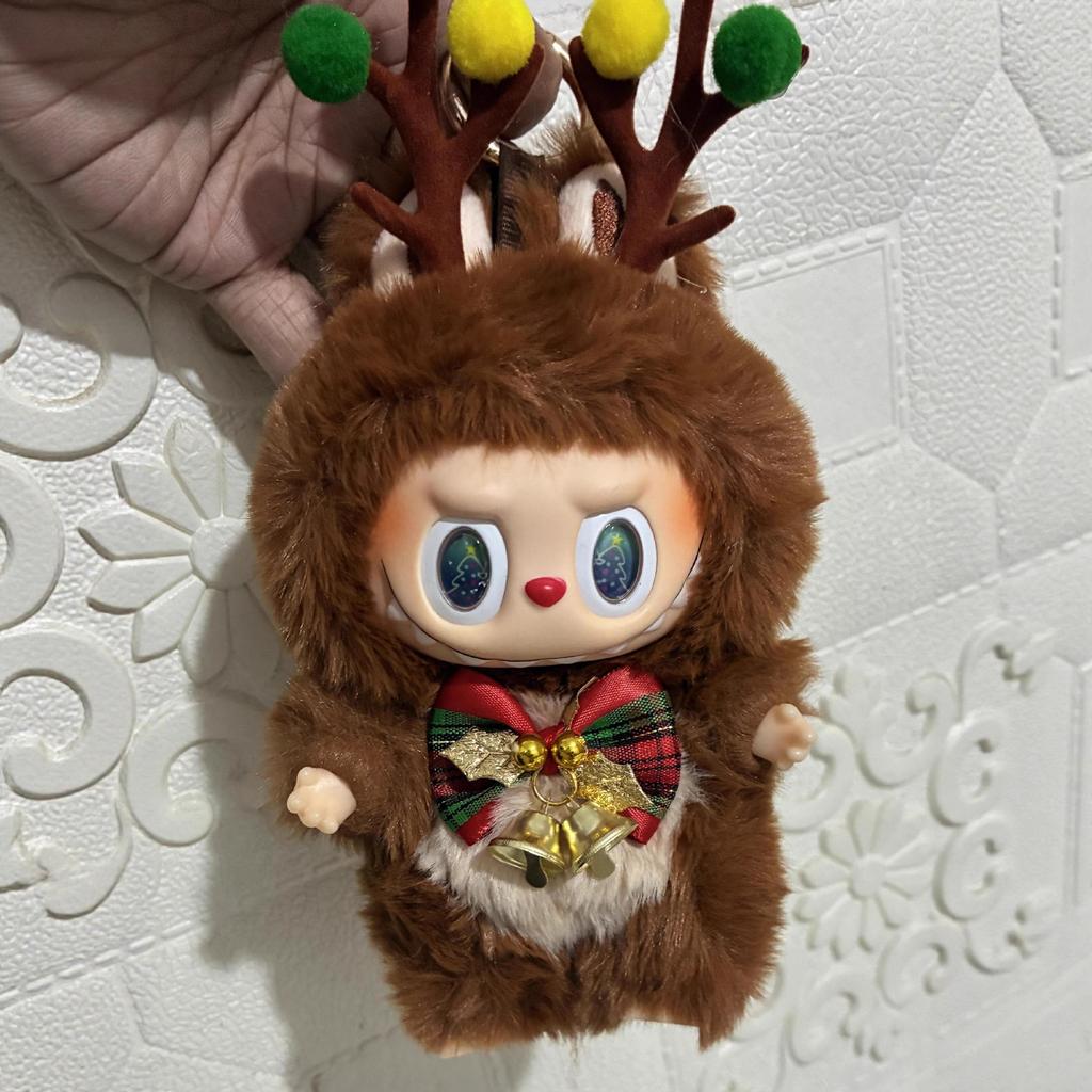 Hochwertige Weihnachts-Elch-Flutfigur, Puppe Wechsel Baby