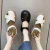 Fashion Ladies Shoes Sandals for Women Outdoor Summer 2024 Roman Style Footwear Platform H Comfortable and Elegant Chic Shoe Vintage F