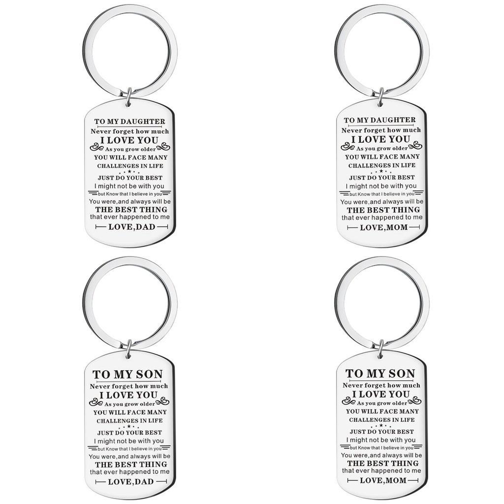 2023 New Fashion Jewelry Stainless Steel Military Tag Keychain Necklace Personalizable