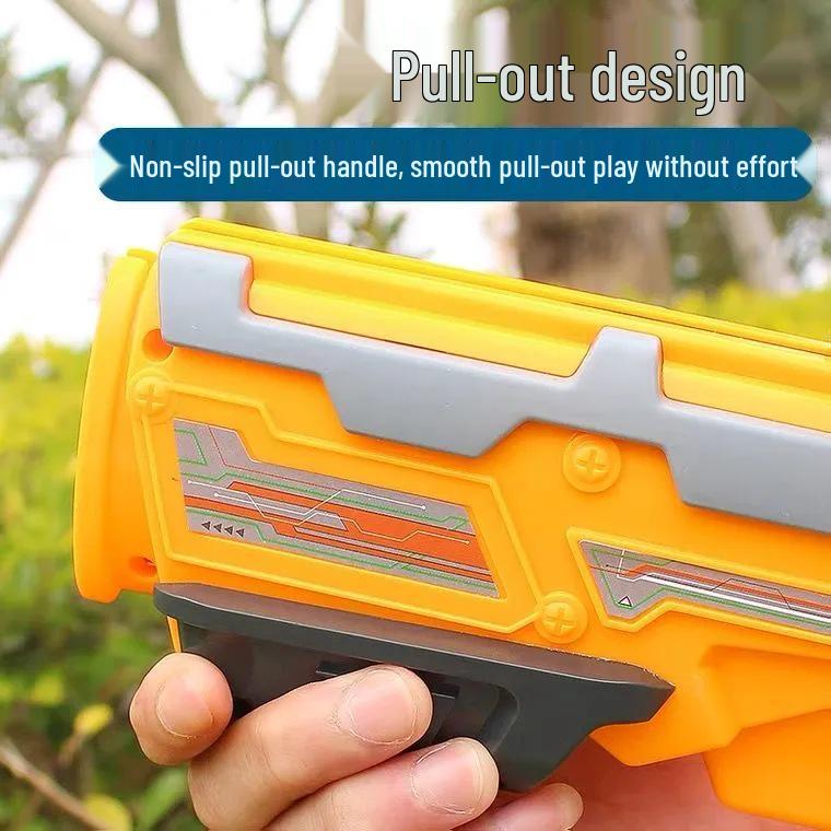 Kids' Foam Plane Launcher: One-Key Ejection Glider Toy