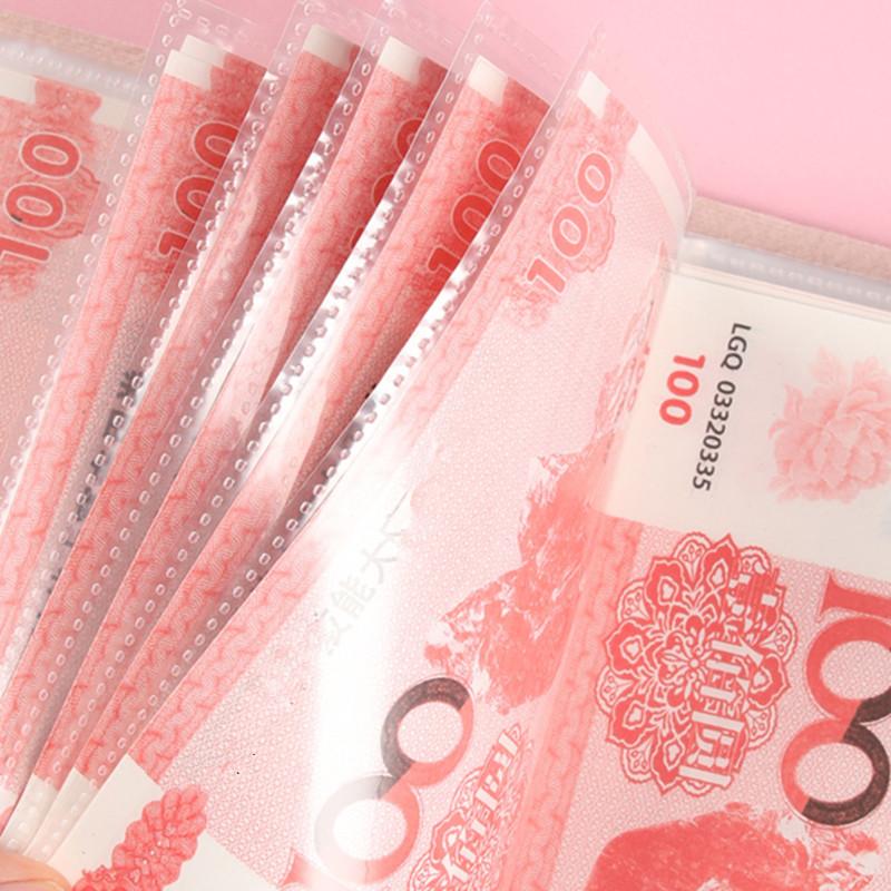 50 Pockets 85*160mm Money Budget Planner Envelopes Cash Notebook Cover for Budgeting Money Organizer for Budget Binder