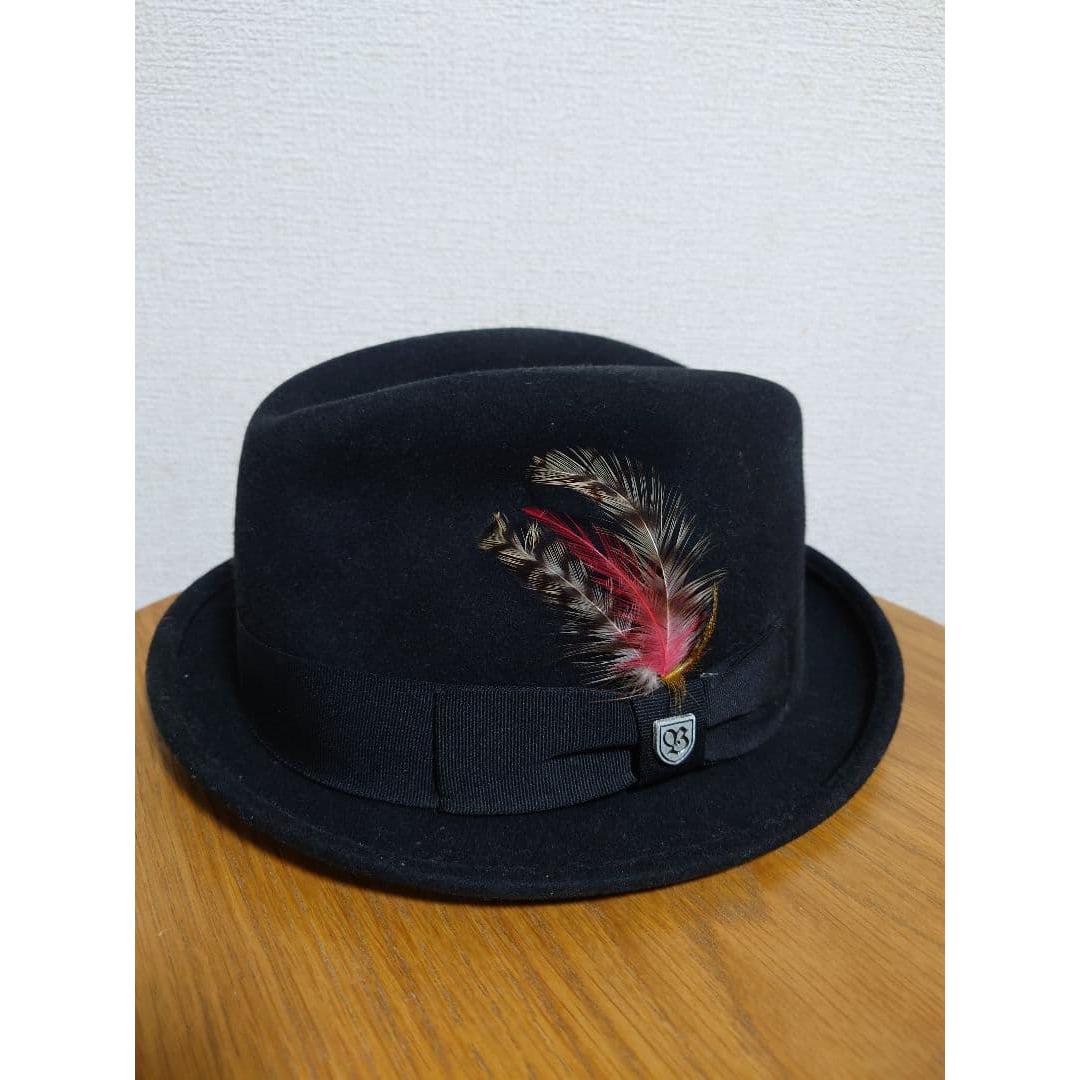 Used BRIXTON Brixton folded hat GAIN FEDORA L size