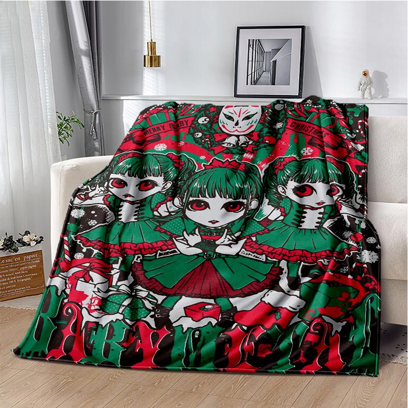 Pop Metal Band Throws Blanket for Kids Couch Sofa Travel Home Picnic Hiking Bed Beding Super Soft Flannel Blanket birthday gift