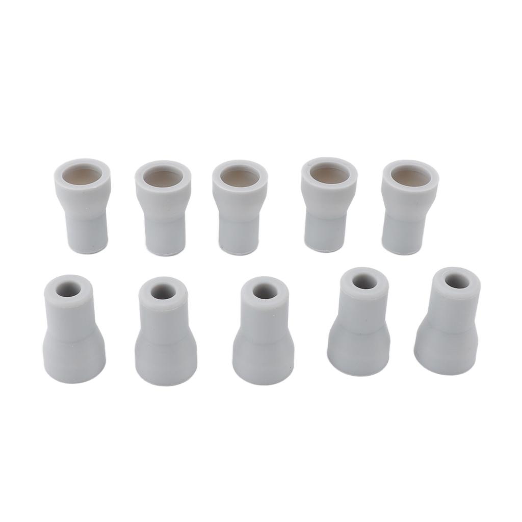 10pcs HYG TM46 S Saliva Ejector Suction Adapter Tips Silicone Strong Suction Tips Replacement