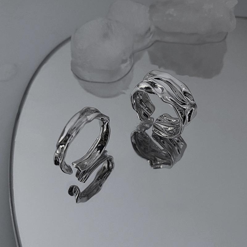 Gold-Plated Zircon Heart Ring - Elegant High-End Design for Index Finger