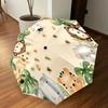 1PC Jungle Animals Umbrella-8-Rib Reinforced, Automatic Open, Lightweight & Durable, Fashion Accessory for Outdoor, H0406