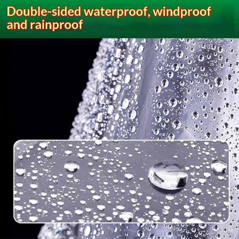 Transparent Waterproof Cloth Thickened Oilcloth Garden Rainproof Plastic Cloth Plant Cold-Proof Heat Insulation Tarpaulin