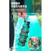 Collapsible Water Bottle, Reuseable BPA Free Silicone Foldable Bottles Portable Hiking Cup for Outdoor Mountaineering Tours