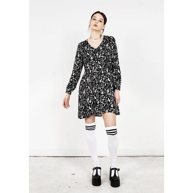 Foreign Trade Original Order Dis * Turbia Magic Castle Dark Gothic Mini Dress Non-Knee Skirt Knee Skirt