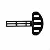 Electric Bike Footrests Thickened Steel Plate Widened Foot Pedal HeavyDuty Footrest for Daily