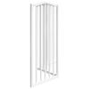 Vidaxl Foldable Pet Safety Gate, 3 Panels, White, 150Cm