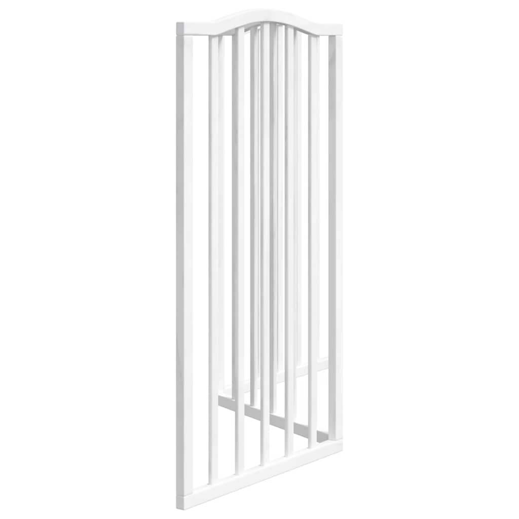 Vidaxl Foldable Pet Safety Gate, 3 Panels, White, 150Cm