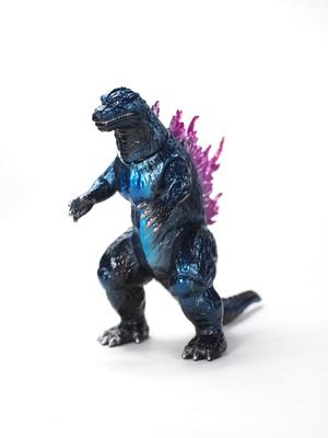 CCP Medium Size Series #8 Godzilla [1999] Metallic Standard Non-Scale PVC Pre-painted Figure