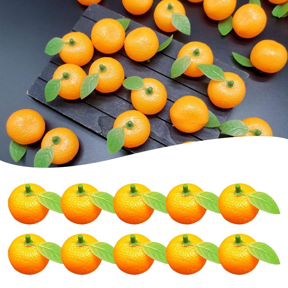 Plastic Foam Simulation Orange Fake Artificial Fruit Fake Orange