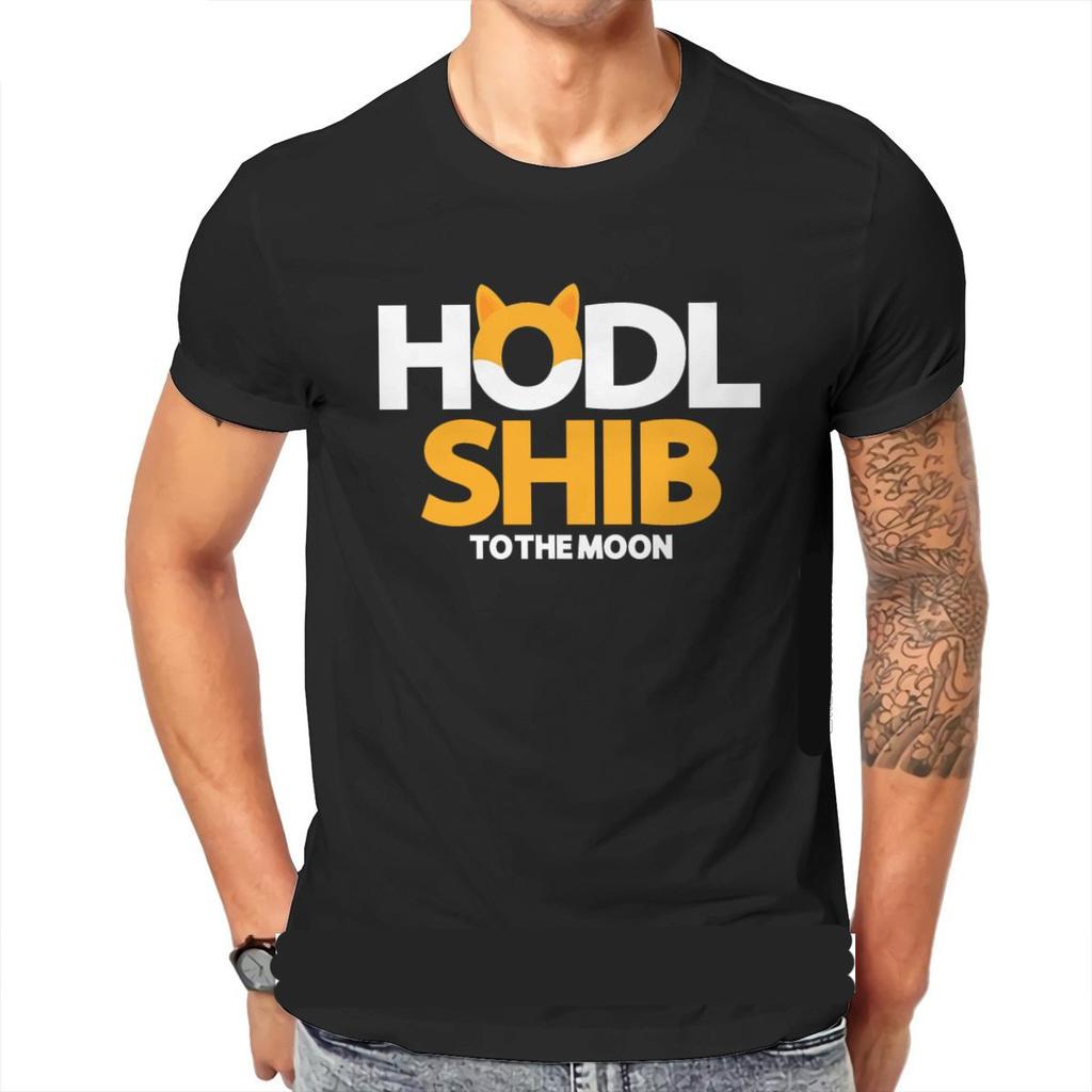 Hodl Tshirt Shib Shiba Inu Crypto Cryptocurrency Coin Hip Hop T Shirt Stuff Ofertas Men Tops Tees Fashionable T Shirts
