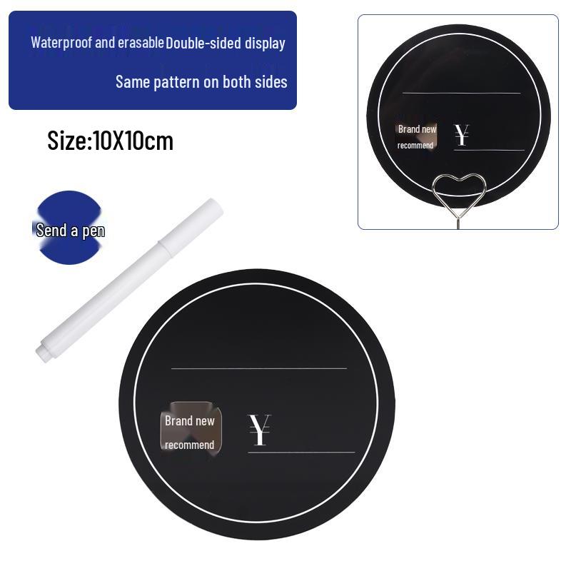Support Clip Double Face en Acier Inoxydable pour Notes et Photos