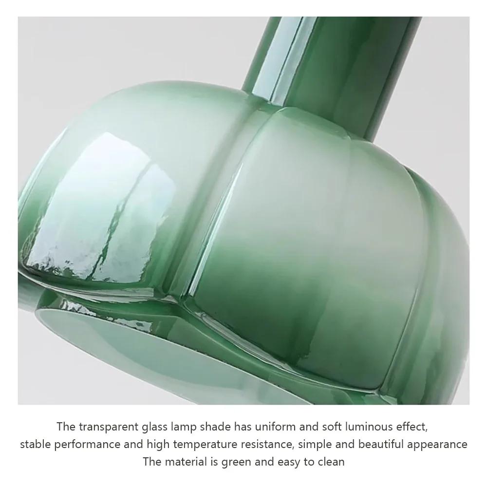 LED Medieval Pendant Light Glass Hanging Lamps For Ceiling Bedroom Dining Living Room Home-Appliance Indoor Decor Luminaire