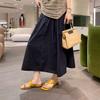 2025 Summer New Flat-bottomed Beach Cover Toe Small Cool Slippers Wear Fashion Casual Versatile Slippers Women's Shoes