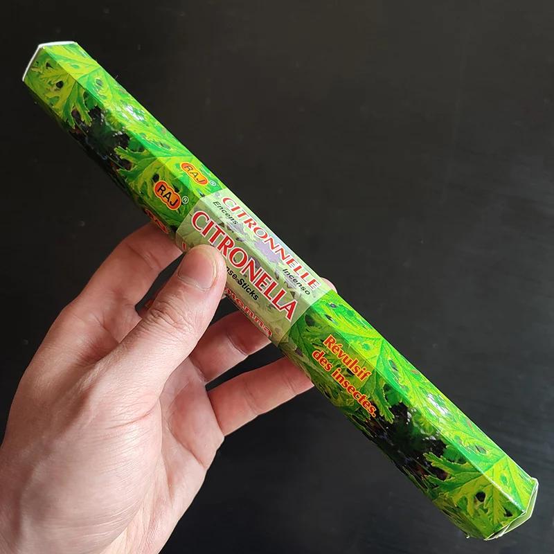 Y 20 Varillas/caja Incienso Indio Salvia Blanca Lavanda Aromaterapia LÍNEA PALO SANTO Varilla de Incienso Hogar Dormitorio Baño Fragancia para el Hogar Tibetano