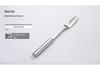 Stainless Steel Kitchen Set: Includes Heat-Resistant Spatula, Slotted Spoon, Soup Ladle for Home and Outdoor Use