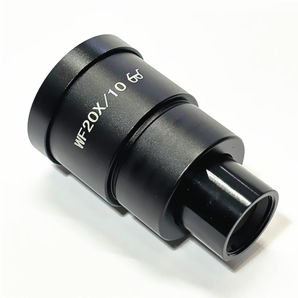Wide-Angle High-Eye-Point Stereo Microscope Eyepiece WF10X/20/22 WF20X/10/12, 30mm Interface