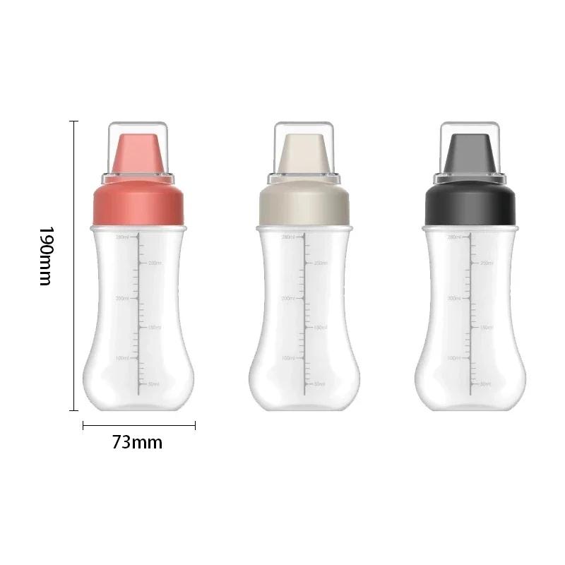 Ketchup Bottle Squeeze Condiment Bottles Sauce Squeeze Bottle With Clear Cover Kitchen Ketchup Mustard Sauce Olive Oil Bottles