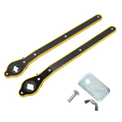 2Pz Cric Idraulici Ergonomici Chiave a Cricchetto Per Rimuovere Senza Sforzo Pneumatici di Camion e Stringere Saldamente Elementi di Fissaggio in Movimento