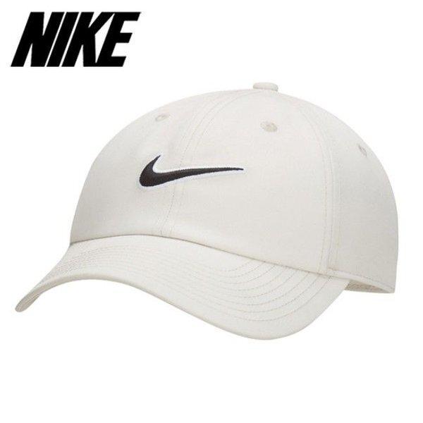 Nike Men's Cream Club Unstructured Swoosh Cap in Size S - M, Sports Direct - Image 3