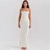 2026 European & American Strapless Sexy Backless Bodycon Evening Gown for Women