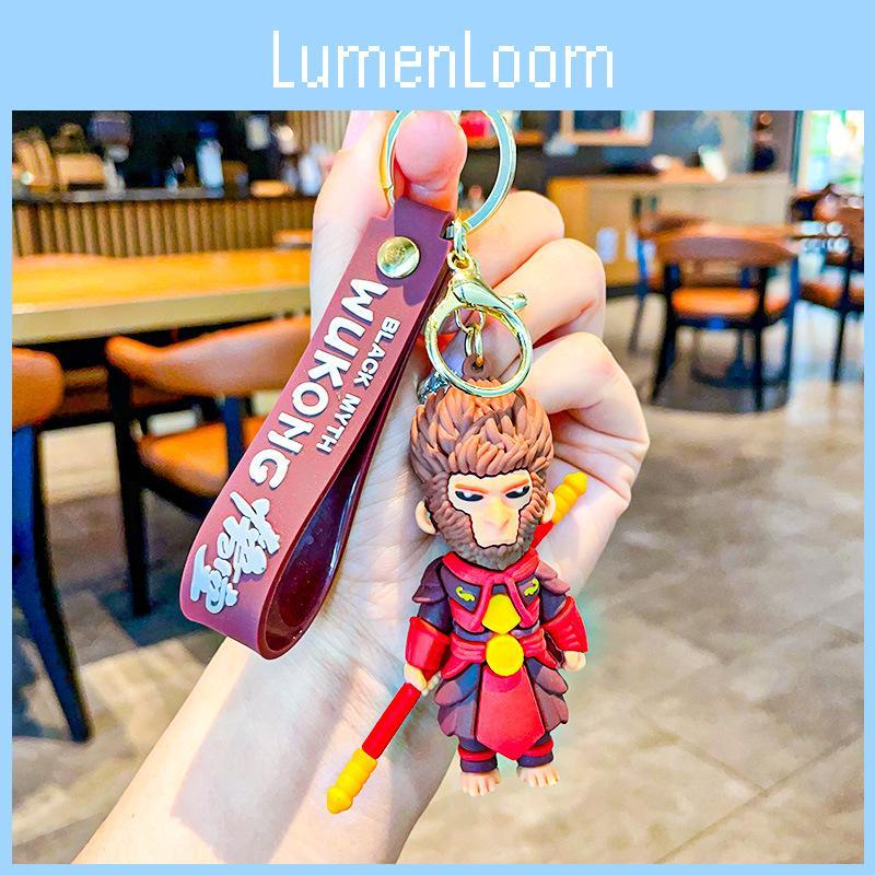 Myth Charming Black Wukong Keychain Ideal For Birthday Gifts And Occasions Special
