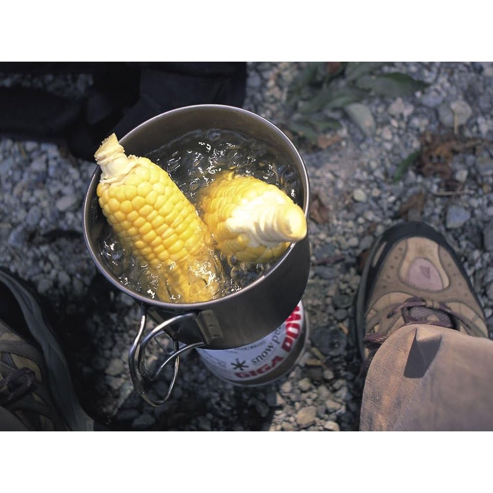 Snow Peak Trek Aluminum Deep Cooker 900ml with Storage Case Camping Outdoor Cooking Gear