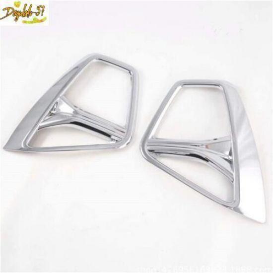 ABS Chrome Front Fog Light Lamp Cover Decor for Chevy Blazer -