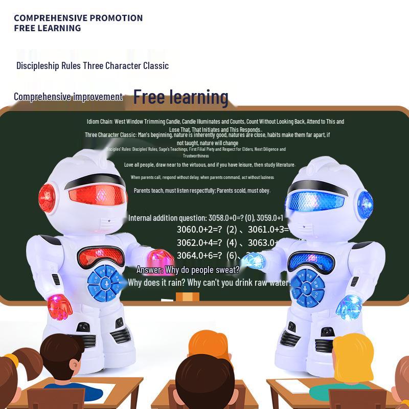 Smart Talking Remote Control Robot - Durable, Walking, Dancing Educational Toy for Boys and Girls