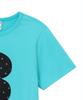 BAUF 3 Logo Dot Slim Fit T-Shirt [Mint Blue]