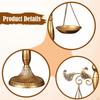 Balance Scale Jewelry Stand Decorative Metal Tray Organizer Vintage Display with Artistic