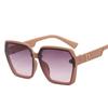 Korean Fashion Style Sun glasses Women Polygon Shape Anti-glare Sunglasses Woman Travelling Holiday Female Sunglass