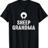 Schaf Oma Schäfer Bauer Scherer Geschenk T-Shirt