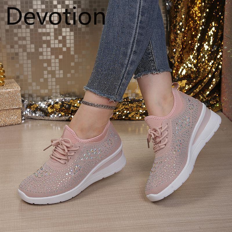 Anti-slip Shoes, Women's Walking Shoes, Lightweight Platform Heels Devotion