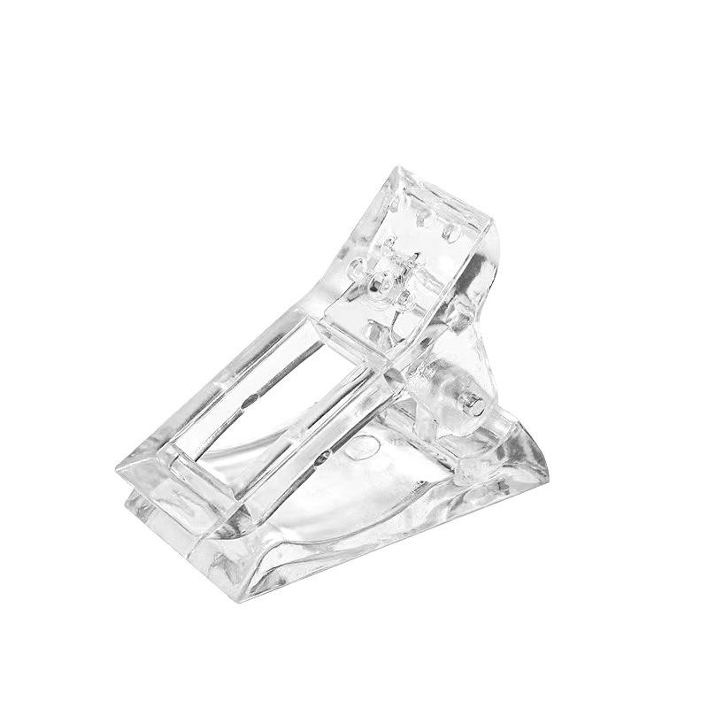 Transparent Nail Clippers Quick-Setting Gel Paperless Diy Nail Extension Clips