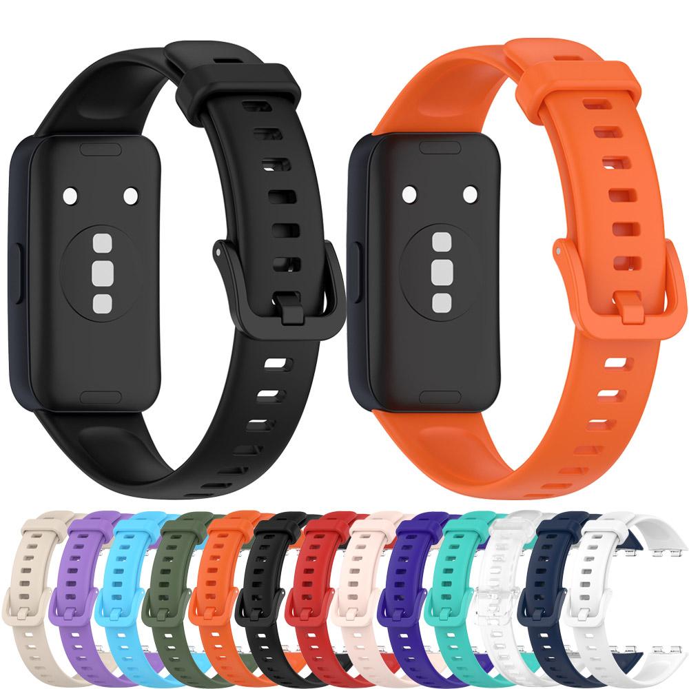 Replacement Silicone Strap For Huawei Band 8 9 10 SmartWatch Wristband For Huawei Band 10 9 Straps Bracelet Sport Accessories